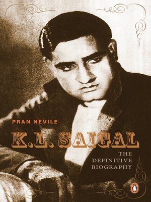 cover image of K. L. Saigal